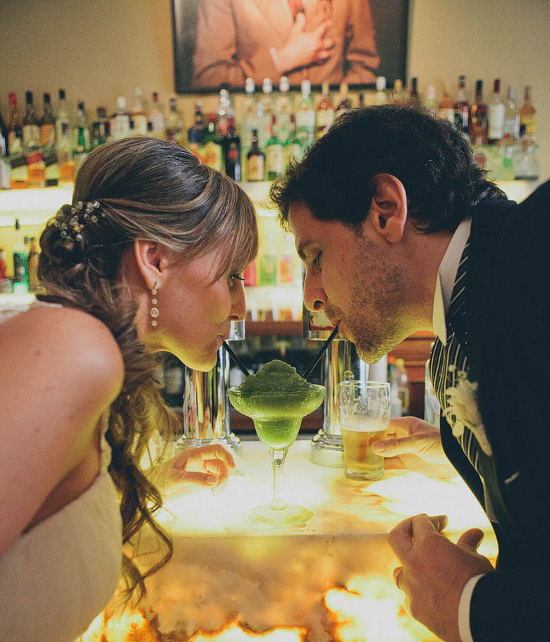 Novios en Milion Bar