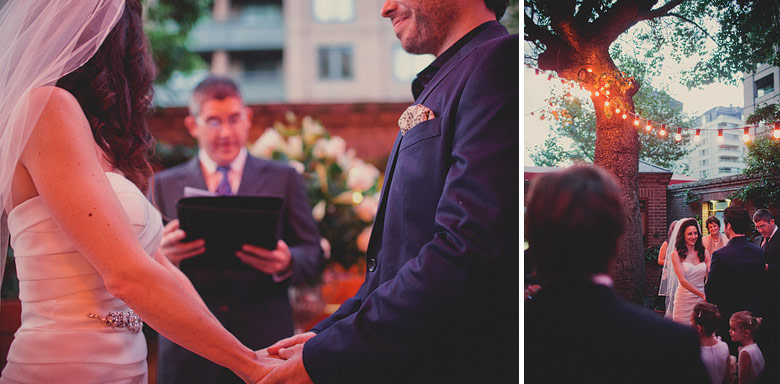 Wedding ceremony at the Faena Hotel & Universe