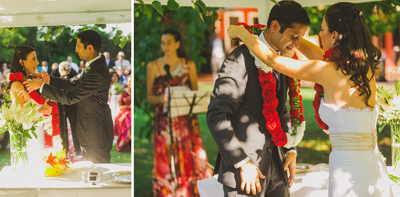 Ceremonia de casamiento hindú en Buenos Aires, Argentina