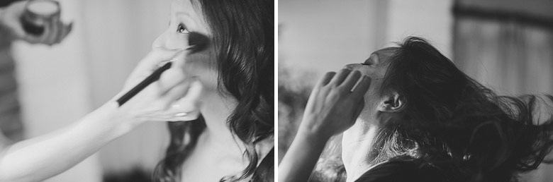 Fotografia espontanea de la previa de la novia