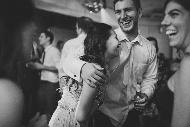 Fotografia espontánea de casamiento