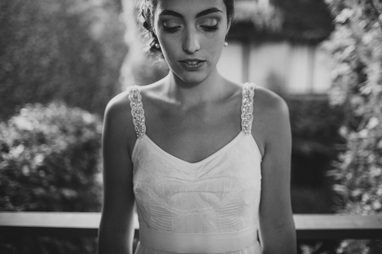 Fotografia de la novia. Vestido by Dress Code