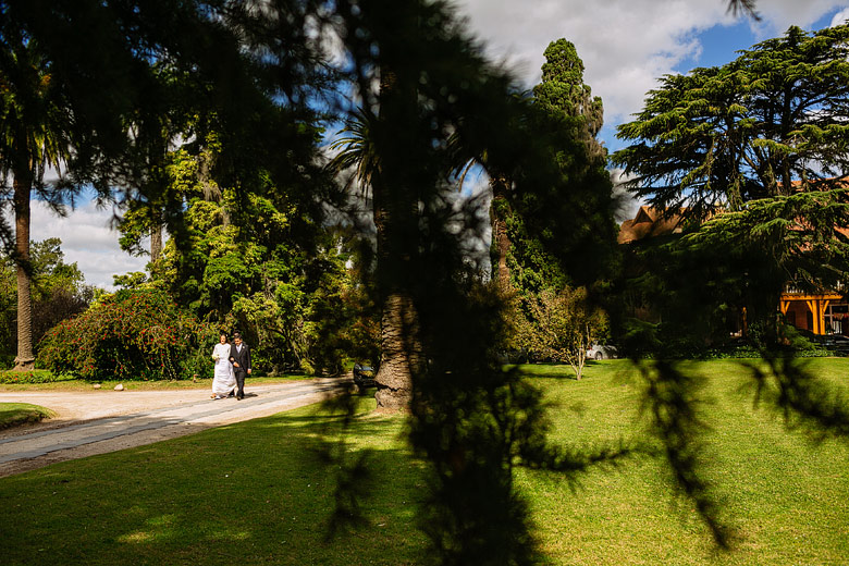Daylight wedding in Estancia Santa Elena