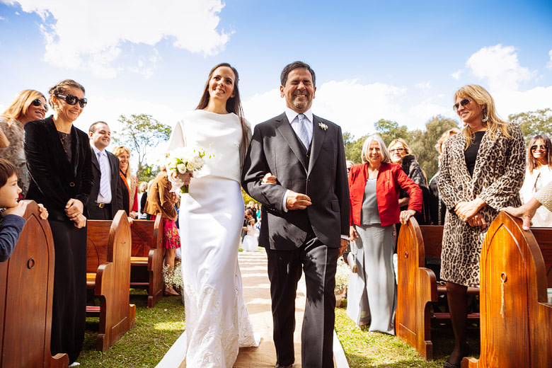 Vestido de novia de Hernán Fragnier