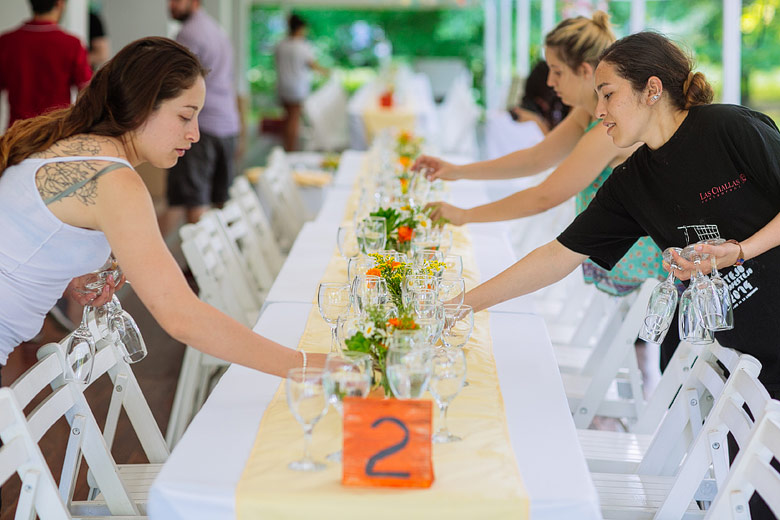 Ambientación de boda en Estancia La Linda