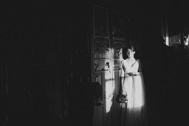 Sesion de fotos novia en campo