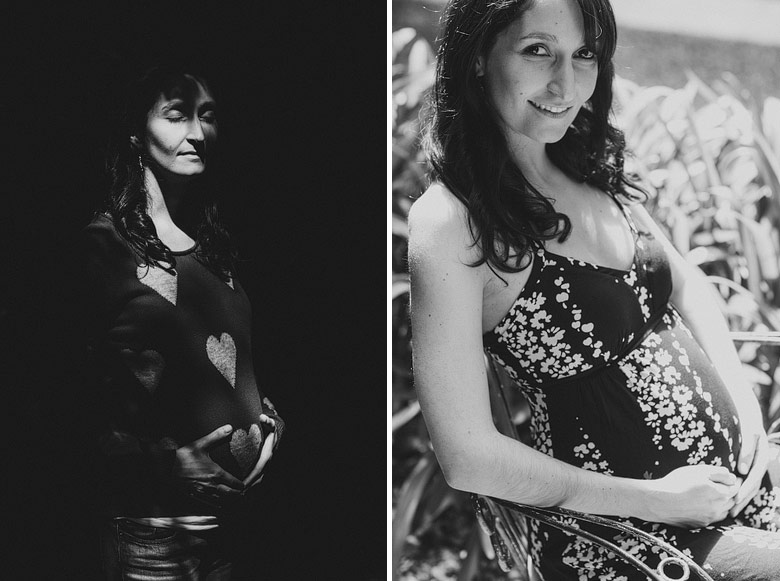 Sesión de fotos artísticas de embarazadas