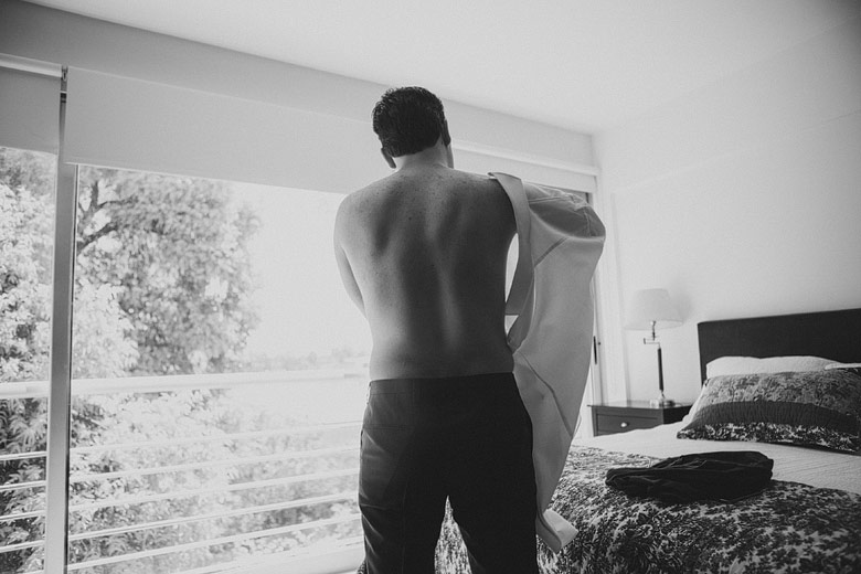 fotos del backstage del novio