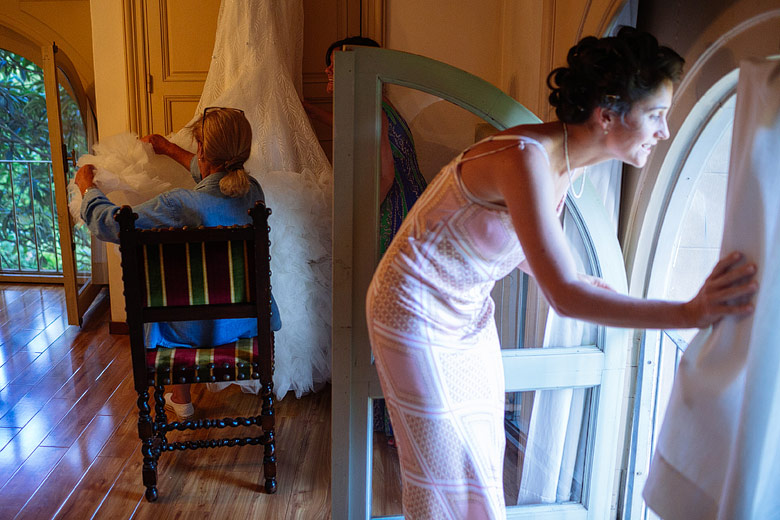 fotos de la previa de la novia en el palacio sans souci