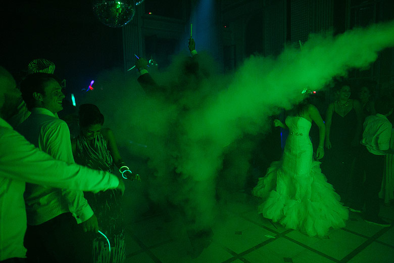 Fotos de CO2 en casamiento