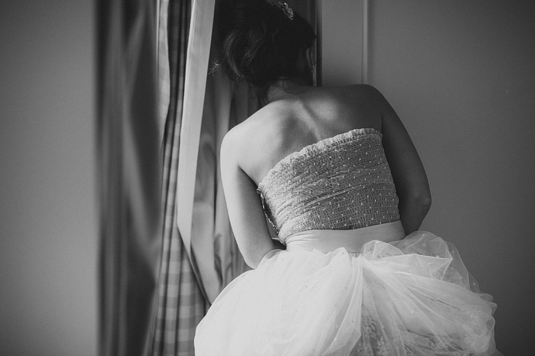 Foto artistica de casamiento