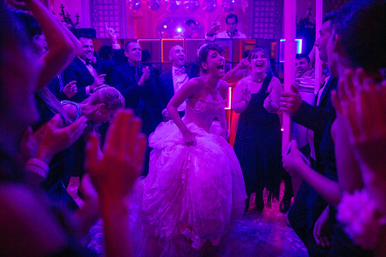 foto de casamiento sin flash