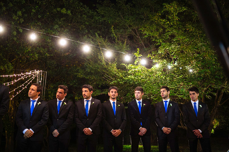 casamiento al aire libre