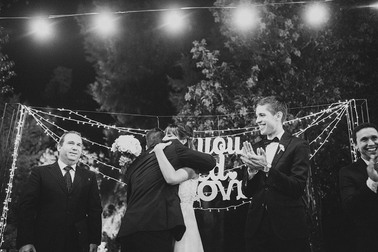 casamiento original al aire libre