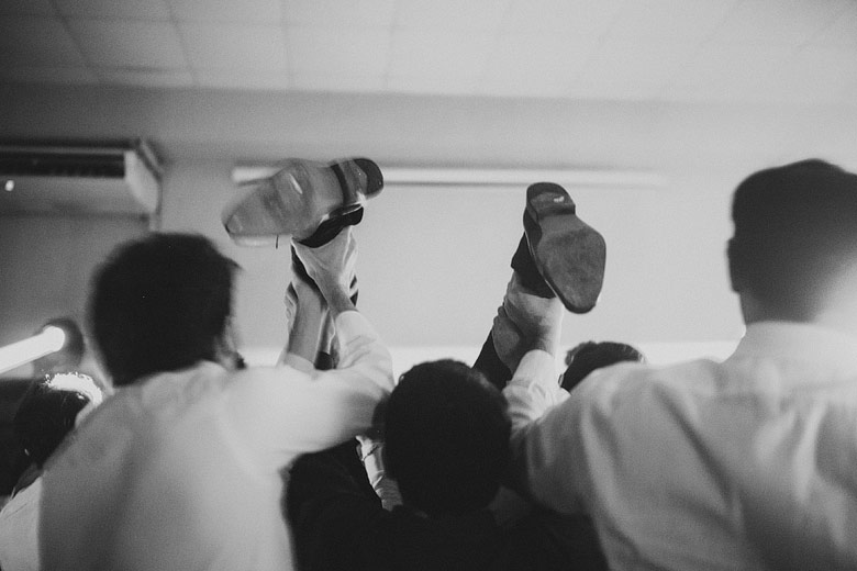 foto creativa de casamiento