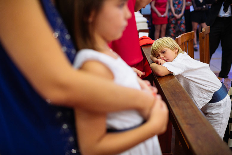 Foto diferente de casamiento parroquia santa rita