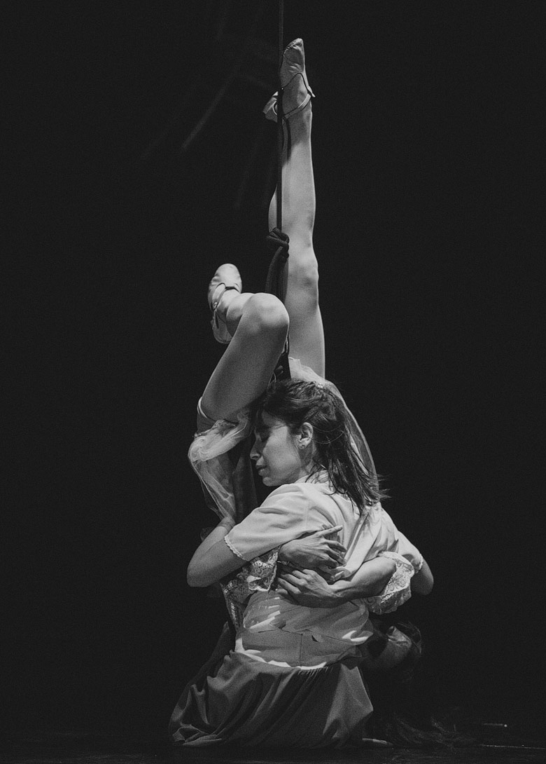 fotografia profesional de teatro en danza aerea