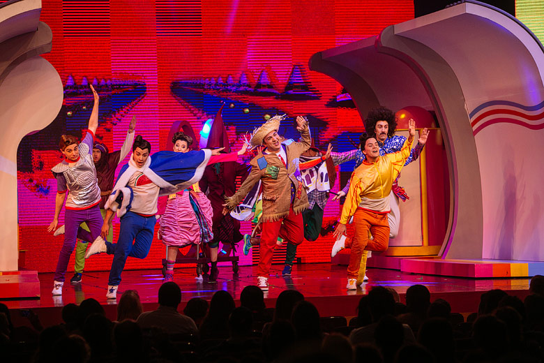 fotos del show de topa en junior express