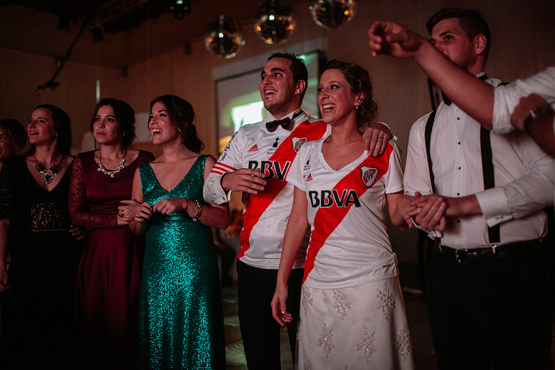 fotos de casamiento fanaticos river