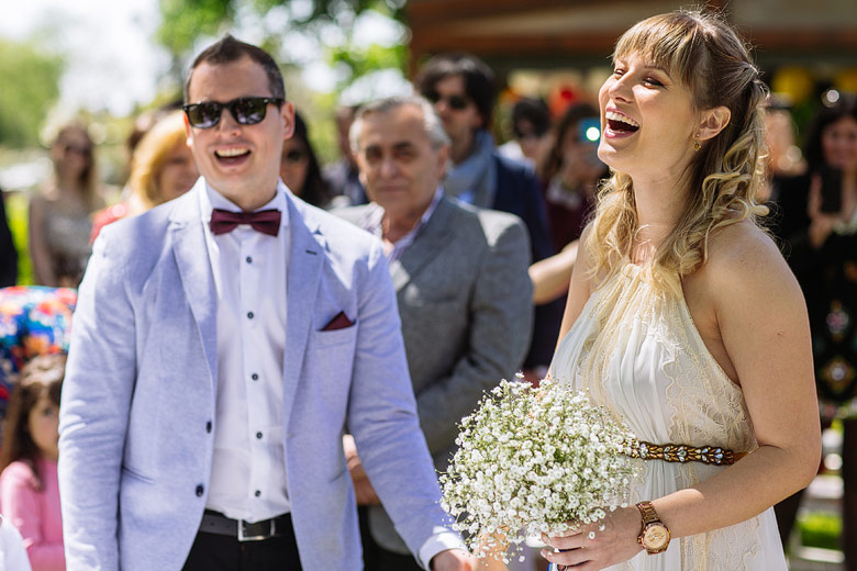 fotos espontaneas de ceremonia de casamiento en quinta 3 robles