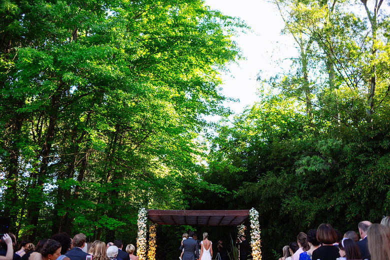 casamiento al aire libre