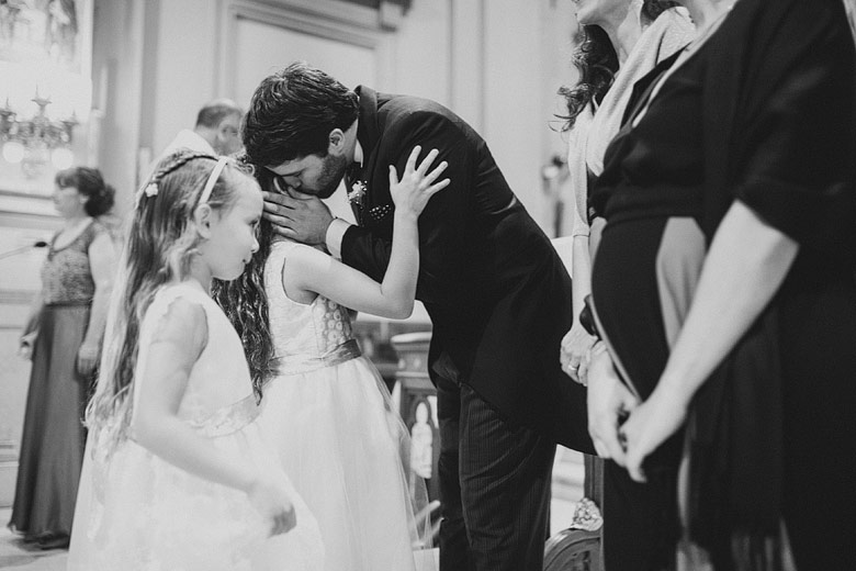 foto emotiva de casamiento