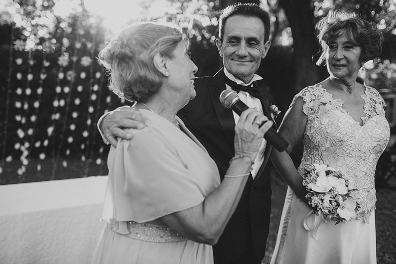 Ceremonia diferente casamiento