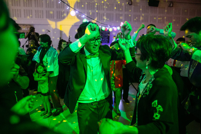 fotos sin flash en casamiento