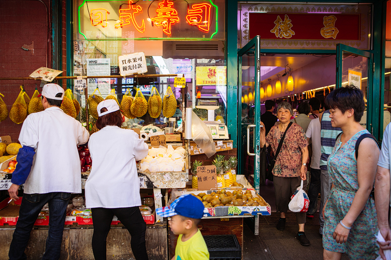 fotos de calle en china town