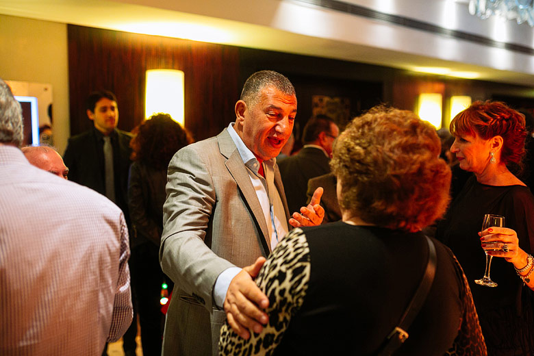 recepcion en el hotel four seasons