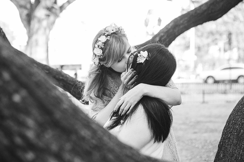 same-sex wedding photo shooting