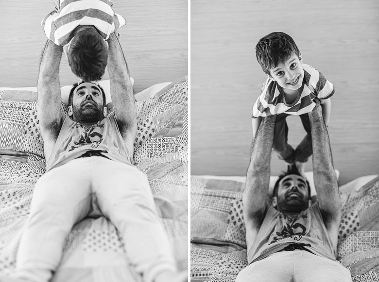 sesion espontanea de padres e hijos