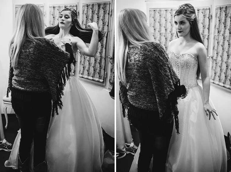 preparacion de quinceañera