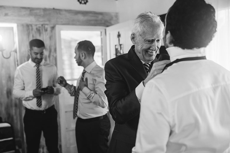 foto artistica de casamiento