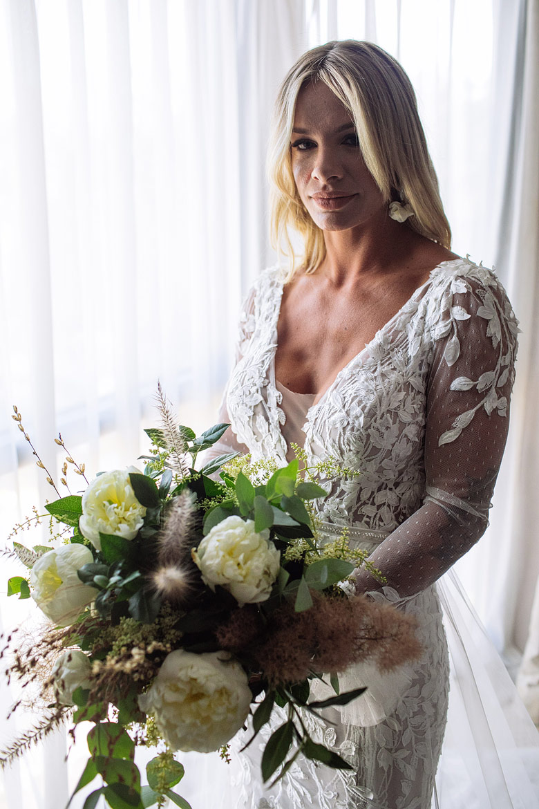 Boho Style wedding dress