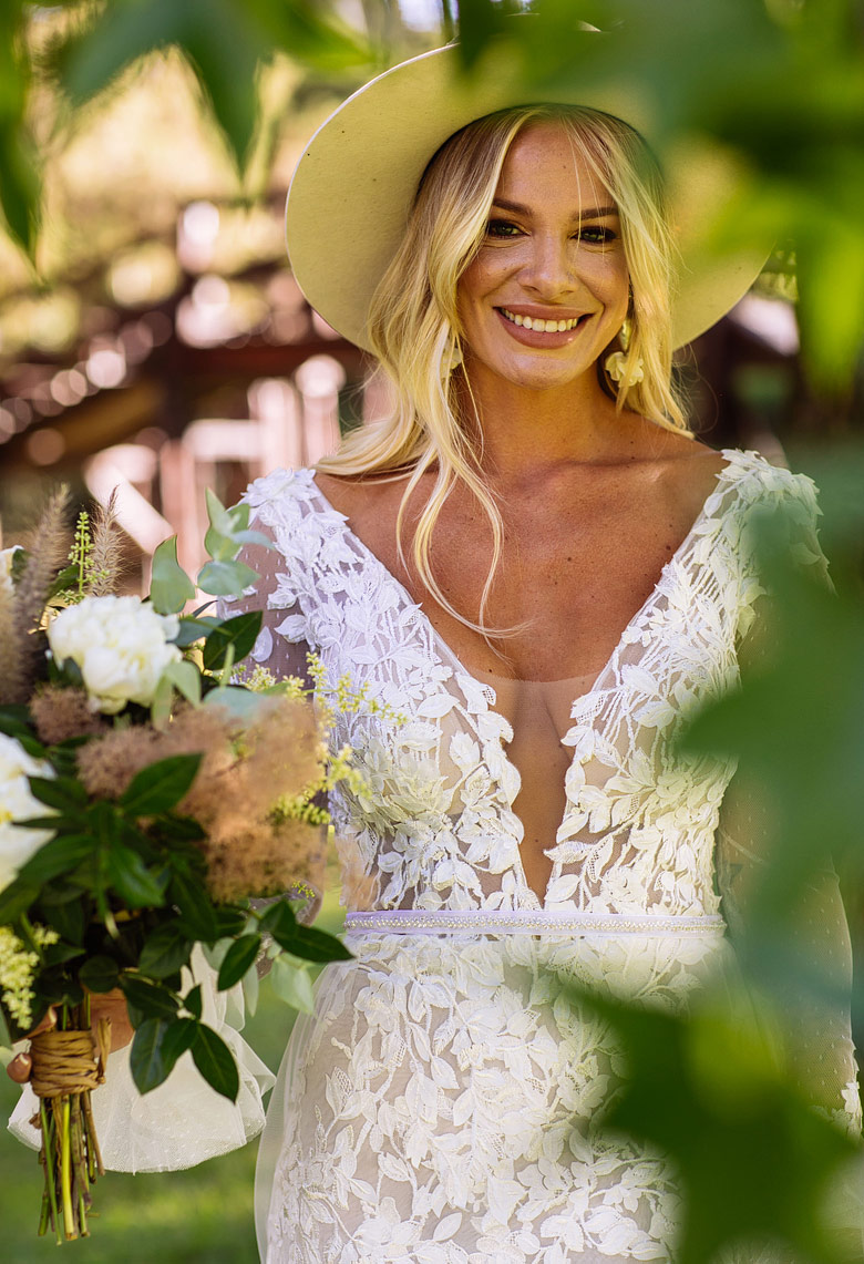 novia boho style argentina