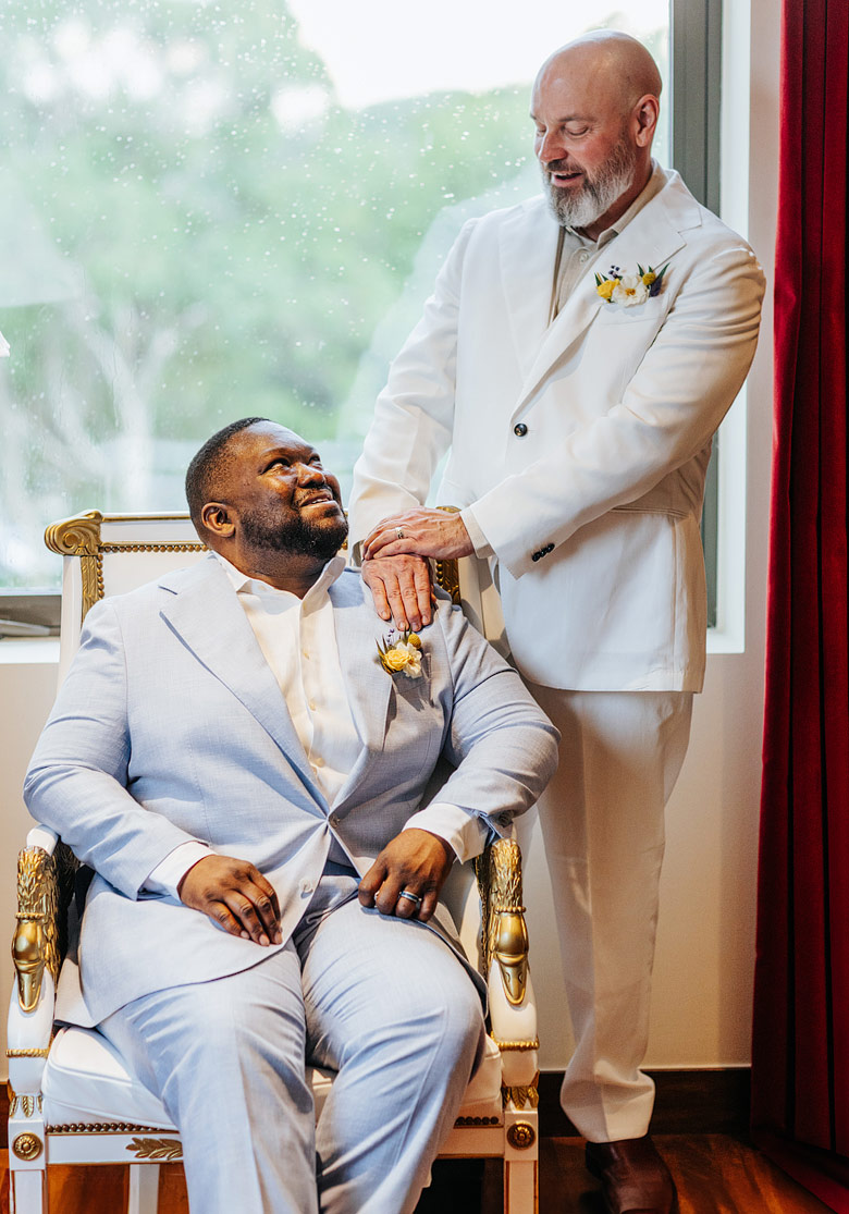 gay wedding faena hotel